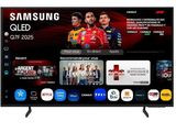 the samsung smart tv is shown with the app on the screen