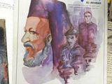a picture of a book with a picture of a man in a turban