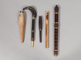 three different types of instruments that are on the table