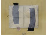 an image of a piece of paper with a piece of tape on top of it