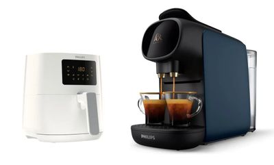 Lot de 2 articles composé de : 1 Friteuse sans huile PHILIPS… - Photo 1