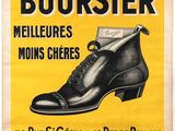 chaussures Boursser - reproduction d'une affiche de film français