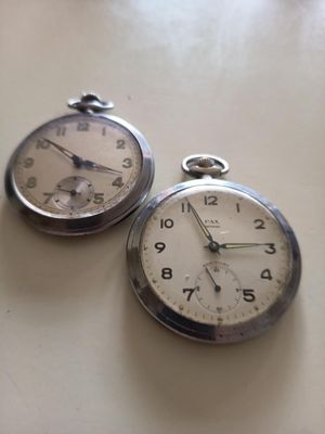 Lot de 2 montres à gousset fonctionnelles.