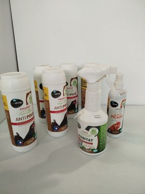 Lot de 7 - BIOVETOL - Soins volailles et habitat - Actifs d'…