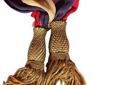 a scarf with a tassel hanging from it ' s end