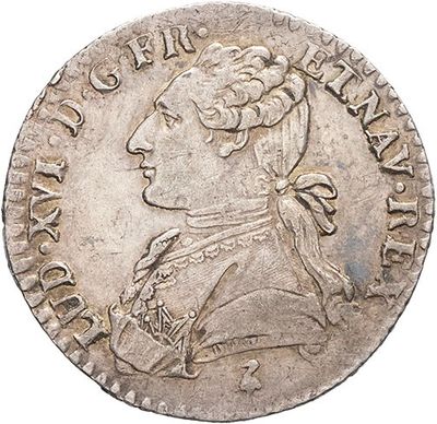 a silver coin with an image of a man in profile