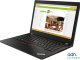 Le Lenovo ThinkPad X1 est un ordinateur portable doté d'un grand écran et d'un petit clavier