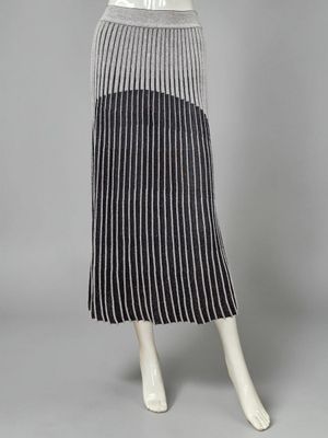 a black and white striped skirt on a mannequin mannequin mannequin mannequin mannequin mannequin mannequin mannequin