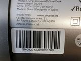 a close up of a camera with a barcode on it
