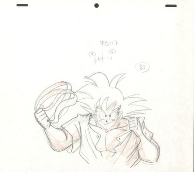 dessin représentant un jeune homme tenant un ballon de basket dans la main droite