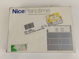 a white box with a label on it that says nice planetime