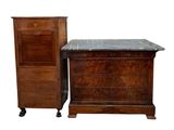deux meubles, dont une commode et une commode
