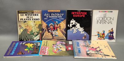 LOT de quatre albums cartonnés : "Les aventures du professeu…