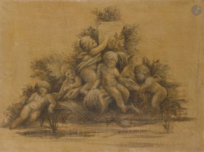 une image représentant un dessin d'un groupe de cherensils