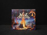 une image d'un jeu de société intitulé « Age of the Contrived »