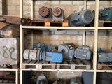 many different types of industrial gear on the shelves