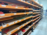 a lot of shelves that have many different types of items on them