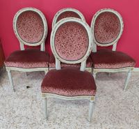 Table de salle à manger de style Louis XVI, avec une allonge… (photo 5)