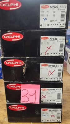 5 kits de freins arrièrs DELPHI pour véhicules RENAULT - OPE…