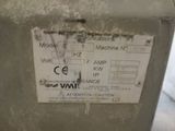 a machine that has a label on the side of it