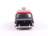 a toy car that is sitting on a white surface