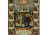 une image représentant un tableau d'un homme dans une église