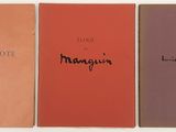 four books with the words ' love and hate ' written on them