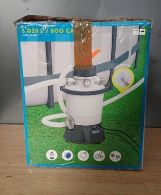 Filtre à sable BESTWAY Flowclear™ 3 028 L/h + pré-filtre com…