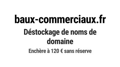 Nom de domaine baux-commerciaux.
