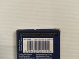 a close up of a cell phone with a barcode on it