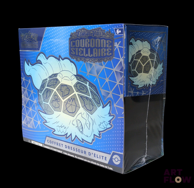 une boîte sur laquelle est représentée une tortue