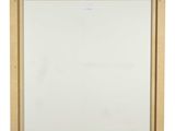 a wooden frame with a glass window on a white background