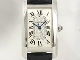 une image représentant une montre-bracelet argentée dont le cadran est orné de chiffres romains