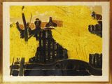 une image d'un tableau sur le mur d'un bâtiment