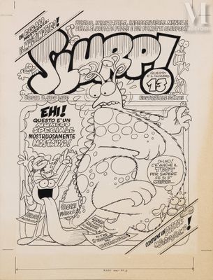 PERONI, Carlo (1929 - 2011) Slurp, N. 13 Copertina