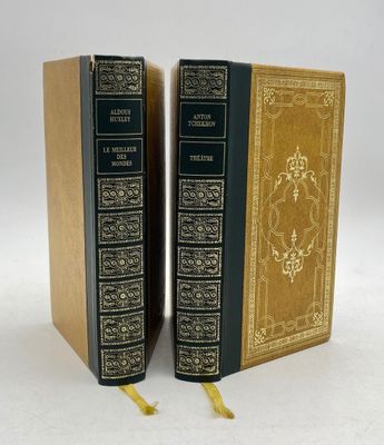 les deux livres sont posés côte à côte sur une surface blanche