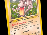 une carte Pokémon sur laquelle figure l'image d'un dragon