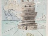 dessin représentant un homme debout devant une pile de livres