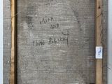 an image of a picture of a piece of wood with writing on it