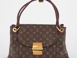 Sac à main Louis Vuitton en cuir marron à motif Monogram