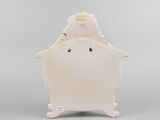 side view of a figurine of a cat with a hat on it ' s head