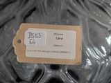 a glass skull with a price tag attached to it