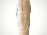 statue of a woman with a veil on her head