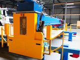 a large machine that is sitting in the middle of a building