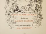 the cover of a book with a drawing of a man and a woman
