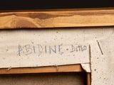 an image of a close up of a piece of fabric on a piece of wood