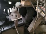 a close up of a broken window with a bunch of wires attached to it
