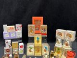 a lot of different items that are sitting on a table