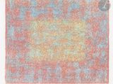an image of a drawing of a pink and blue square