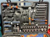 a tool kit in a tool case on a table